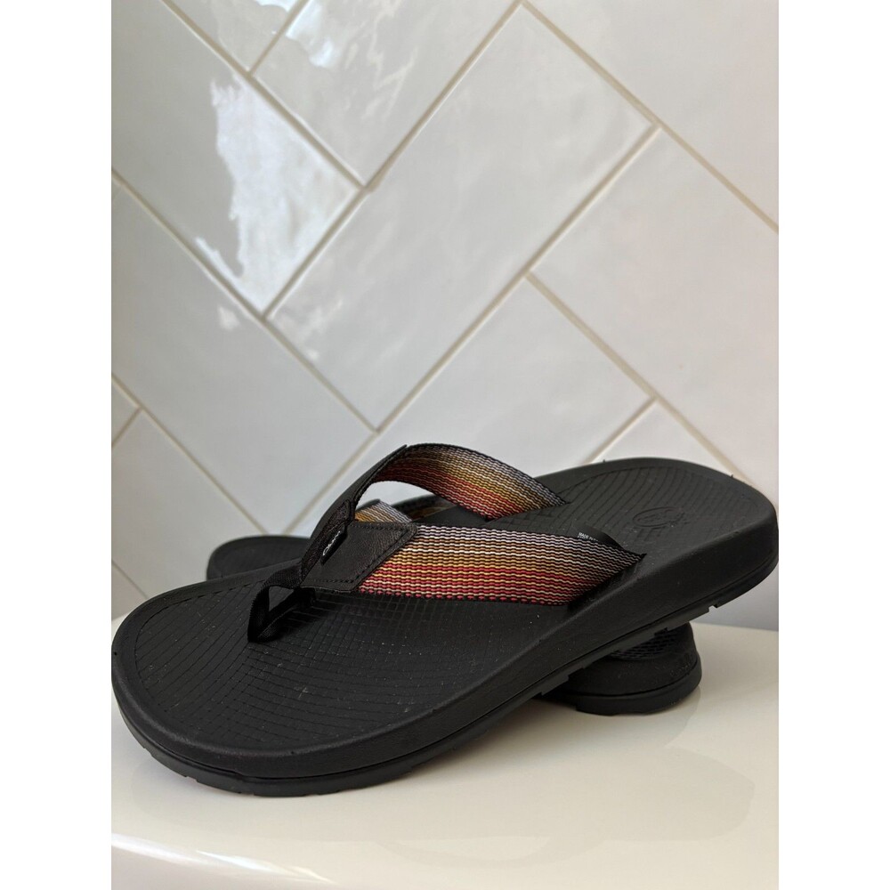 Chaco Men's Flip Flop Thong Sandal Black Size 8 NWOB